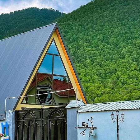 Qafqaz Family Chalet Villa Gabala Bagian luar foto