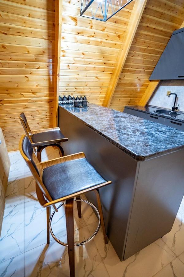 Qafqaz Family Chalet Villa Gabala Bagian luar foto