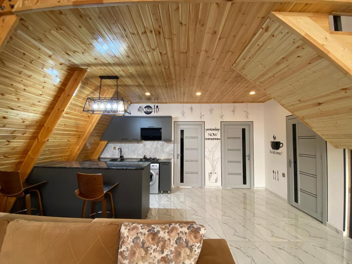 Qafqaz Family Chalet Villa Gabala Bagian luar foto