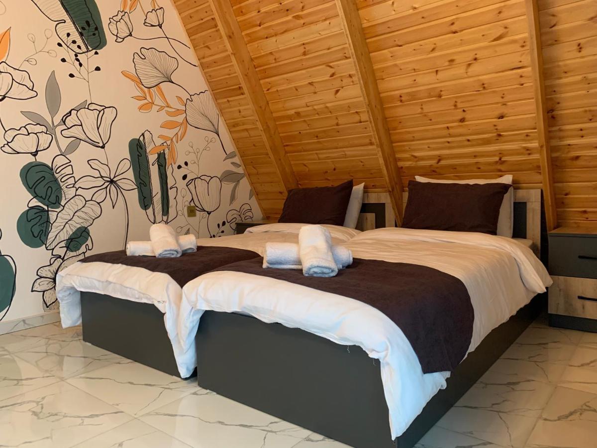 Qafqaz Family Chalet Villa Gabala Bagian luar foto