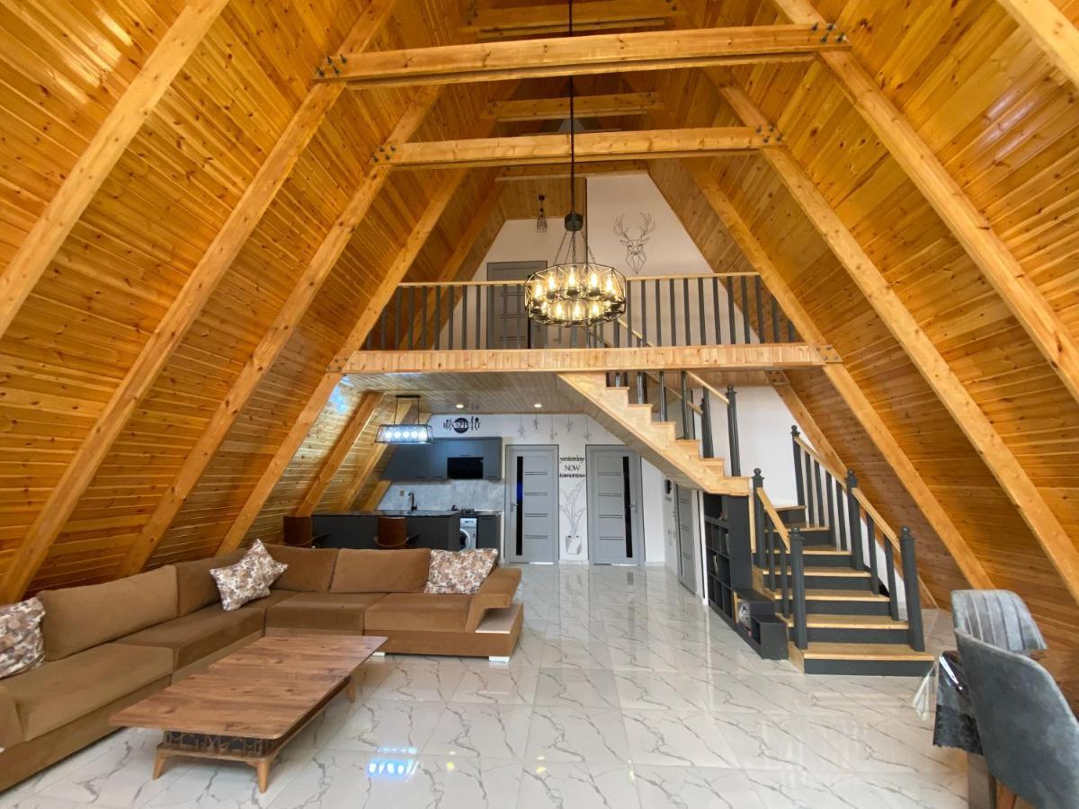 Qafqaz Family Chalet Villa Gabala Bagian luar foto