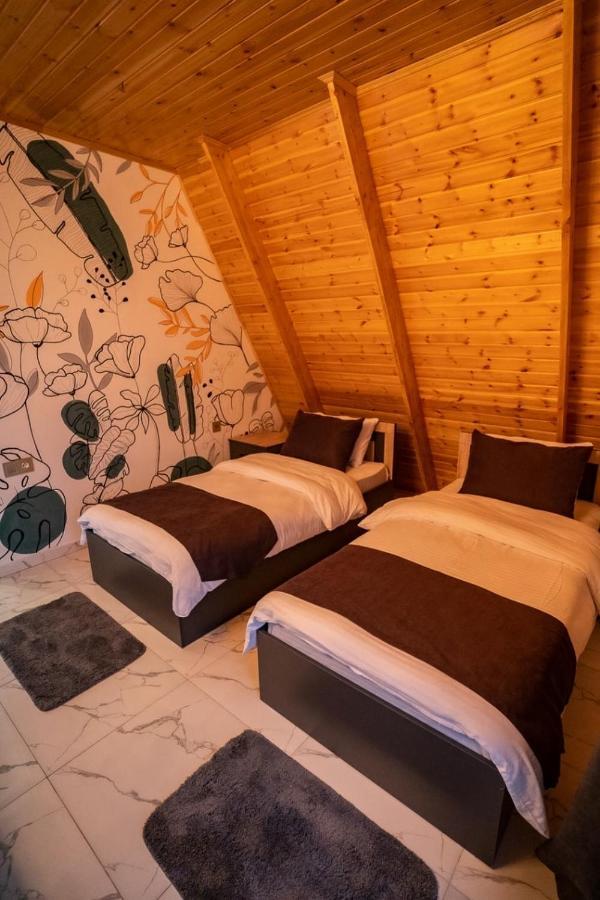 Qafqaz Family Chalet Villa Gabala Bagian luar foto